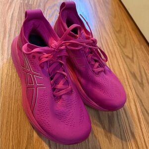 ASICS Women's Fuchsia Athletic Shoes